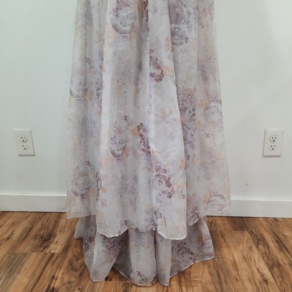 Vtg 1970s handmade ethereal evening gown - Picture 9 of 15